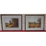 Lot of 2x framed prints