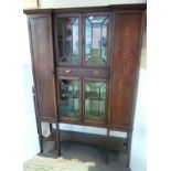 Mahogany display cabinet