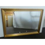 Gilt framed mirror