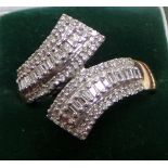 18 carat gold diamond ring approx. 1 caret