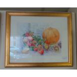 Gilt framed picture - still life