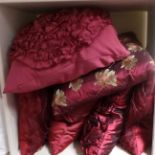 Lot of 6x cushions (red)