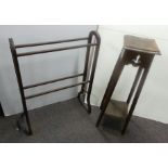 Plant stand and towel rail