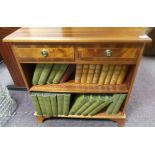 Bookcase with assorted lot of books