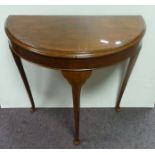 Mahogany hall table