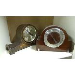 Lot of 2x mantel clocks