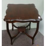 Edwardian mahogany occasional table