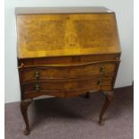 Walnut writing bureau