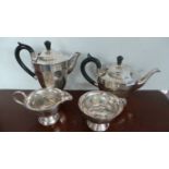 4 Piece EPNS tea set