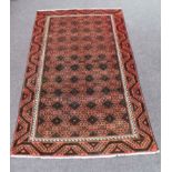 Handmade Persian Baluch  rug (1.98m x 1.13m)