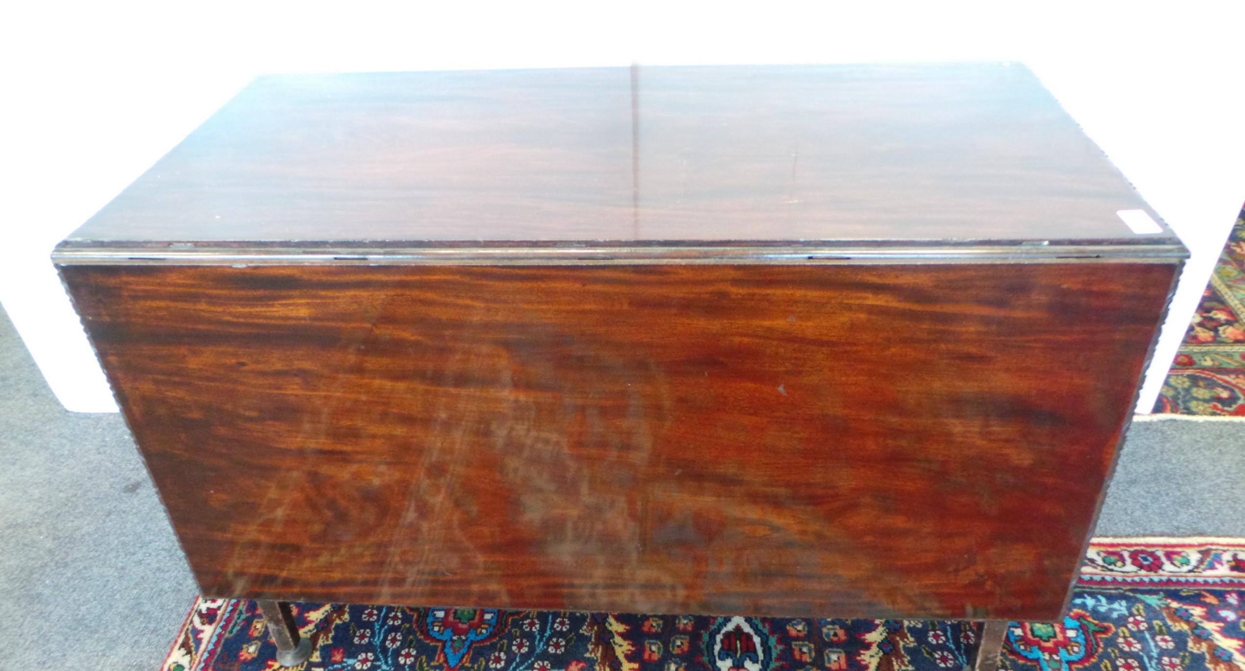 Mahogany drop leaf table