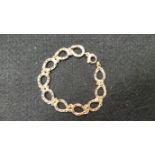 9ct horseshoe bracelet