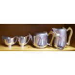 4 piece Art Deco tea set