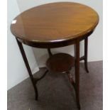 Mahogany occasional table