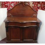 Victorian 2 door chiffonier