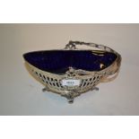 19th Century Continental silver basket f
