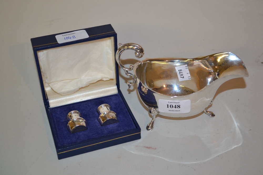 Birmingham silver helmet shaped cream ju