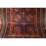 20th Century Afghan Belouch prayer rug a