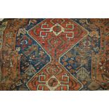 Three various Shiraz rugs (a/f)