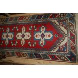 Two Turkish Caucasian design rugs