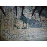 Mid 20th Century Chinese silk carpet hav