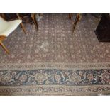 Large Feraghan carpet with all-over Hera