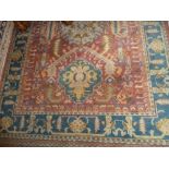 Machine woven Persian pattern carpet on