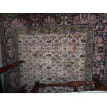 Indo Persian rug with all-over Herati de