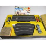 Scalextric Series I racing set in original box, together with various contemporary brochures etc