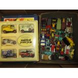 Mixed collection of various Matchbox toys