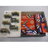 Quantity of boxed Corgi die-cast metal model vehicles, together with six other vehicles