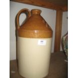 Doulton Lambeth stoneware flagon for Adams Stores, Reigate and Redhill