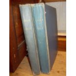 Two bound volumes of Eagle annual commencing 14 April 1950 to 4 April 1952 with cloth bindings,