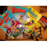 Quantity of various books ' The Beano ' and other childrens annuals