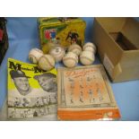 Small quantity of baseball memorabilia including balls etc.
