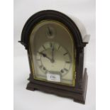 Small early 20th Century mahogany mantel clock,