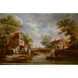 19th Century Dutch school, oil on panel,