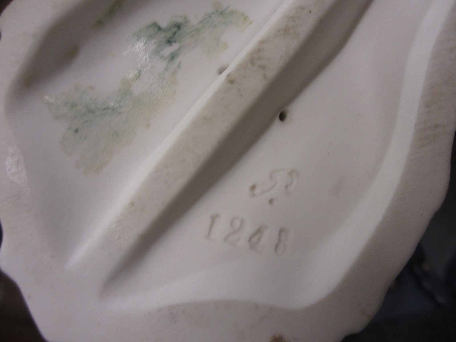 Boch Freres, Belgian porcelain figure group of a horse and rider inscribed to the base R. - Image 5 of 5