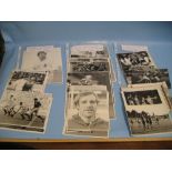 Collection of twenty six original hand bill press photographs,