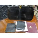 Good quality Mappin & Webb ladies leather handbag,