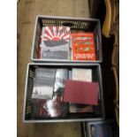 Three crates containing a large quantity of various aircraft related books from the late 20th