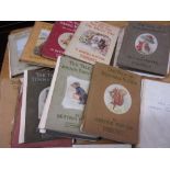 Various early reprints of Beatrix Potter stories,