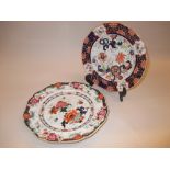 Two boxes containing a quantity of various Masons Ironstone floral decorated dinner ware together
