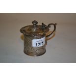 Early Victorian Scottish silver mustard,