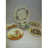 Royal Doulton 16in Wildflower pattern charger,