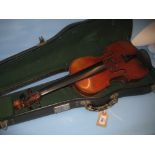 Violin labelled Fagnola Fecit Taurini,