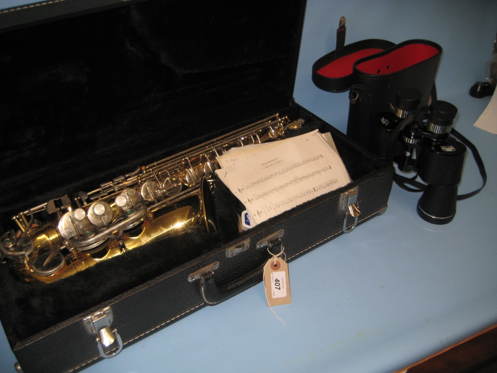 Modern saxophone by Pro Brass, London,
