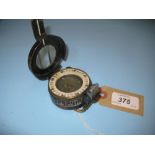 Early 20th Century M.O.D. marked field compass, mark III, No.