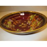 Carlton Ware Rouge Royale chinoiserie decorated bowl
