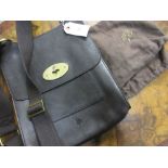 Brown leather handbag by Mulberry together with another older bag